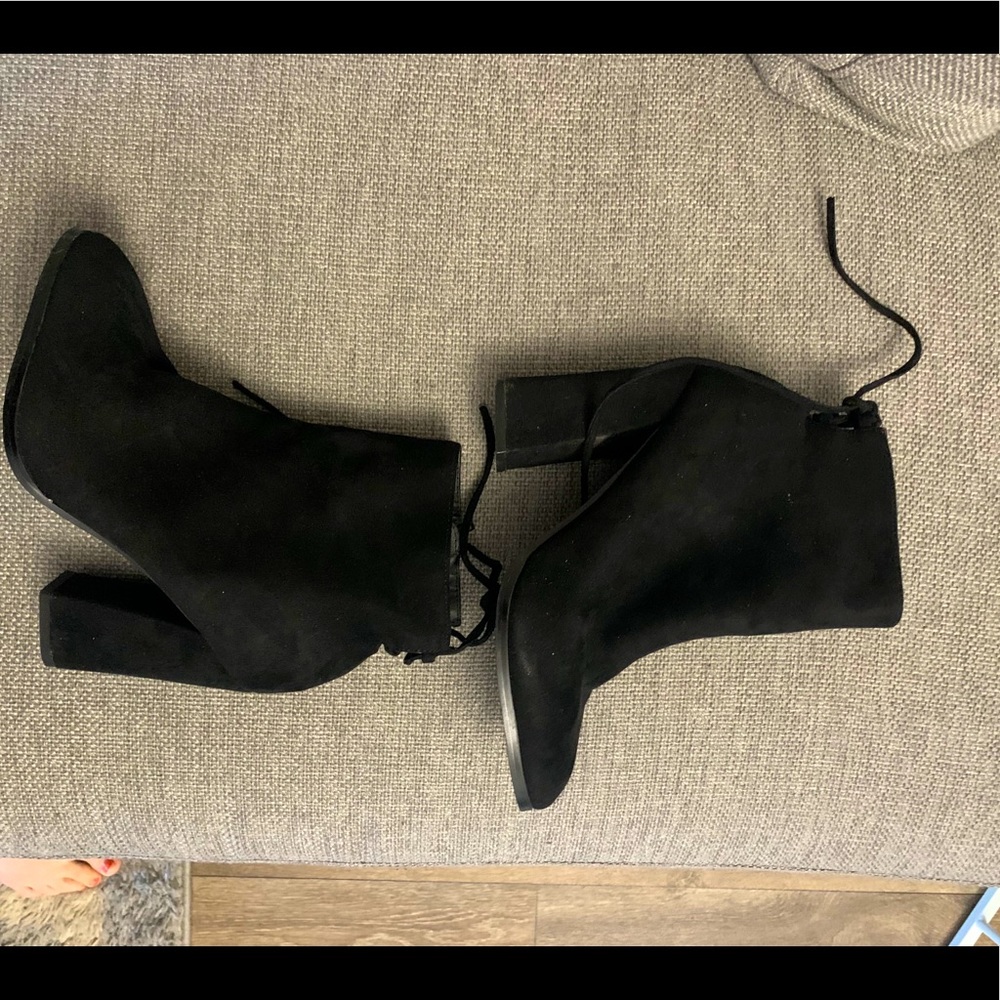 Black booties